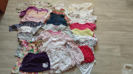 Set oblečení 6-9 m, 68–80