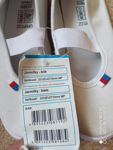 Cvičky - jarmilky vel."33.5", 33