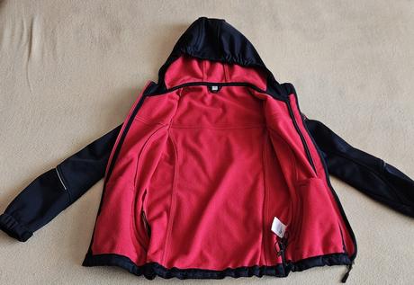 Dívčí softsheelová bunda, 152, active touch kids, active,152