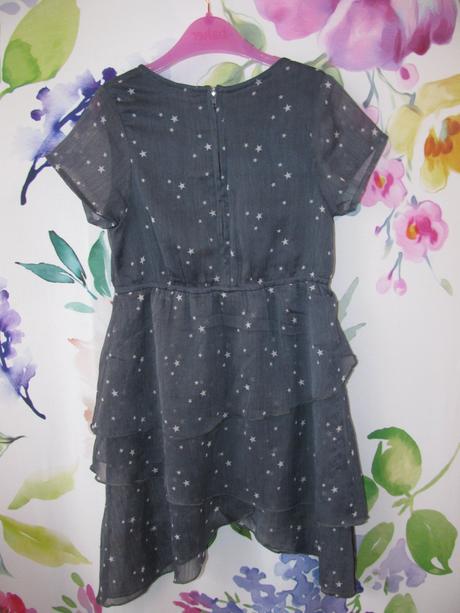 Společenské dívčí šaty s volánky, dopodopo,122