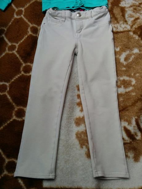 Kalhoty a tričko 110/116 5-6 let, 110