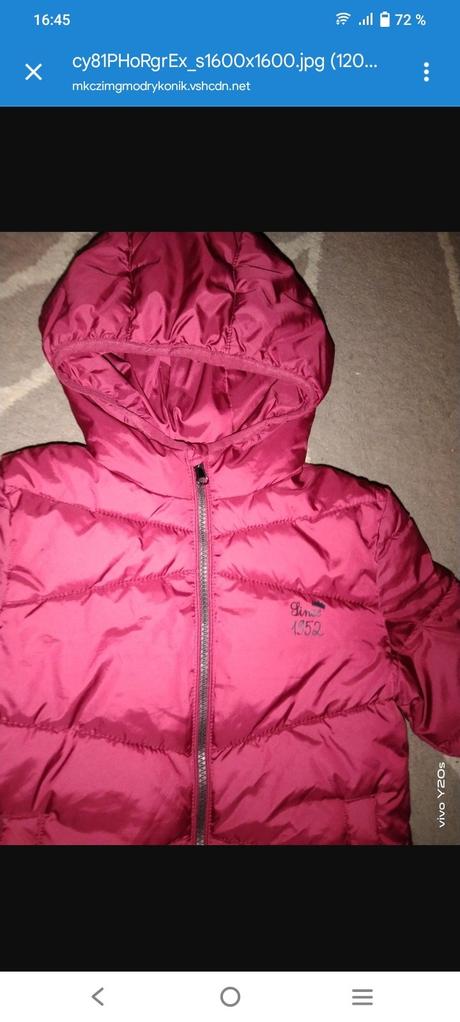 Zimní bunda, c&a,128