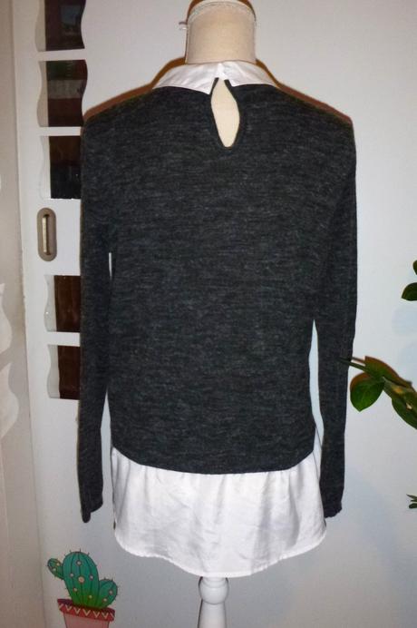 Svetřík 2v1 s halenkou - vel.m-l, esmara,l