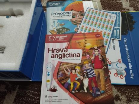 Kouzelné čtení - tužka + hravá angličtina,