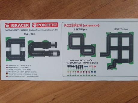 Silnice efko z kartonu,