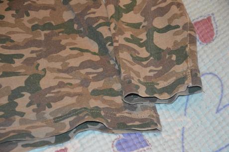 110 116 bavlněné maskáčové triko dlouhý rukáv, george,116