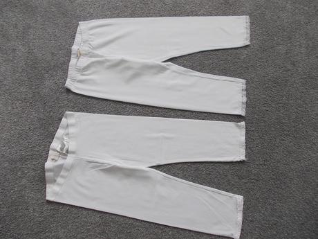 3/4 legíny / legínky / tříčtvrťáky, vel.140/146, h&m,140