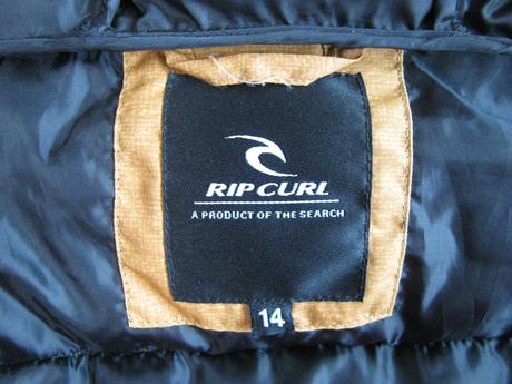 Zimní hořčicová bunda s kapucí rip curl unisex, rip curl,164