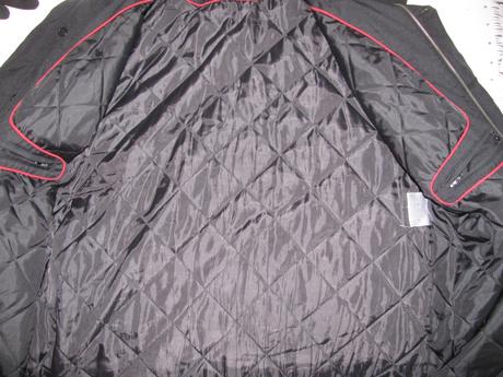 Pánský 3/4 zimní černý kabát, bay,l