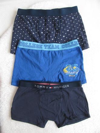 Chlapecké boxerky 3 pack, tommy hilfiger,158