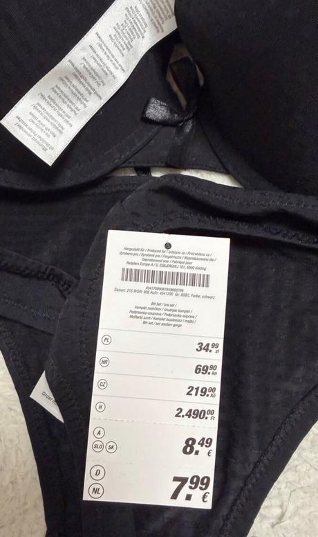 Dámský set tanga + podprsenka jen za 100,-, m