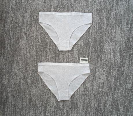 Dívčí šedé kalhotky, 146