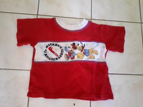 Červené tričko, st. bernard,80