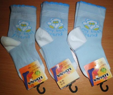 Kojenecké ponožky s aloe vera, loana,86