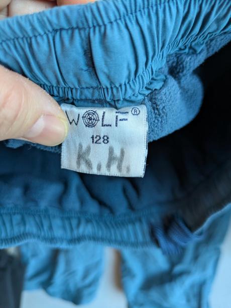 Zateplené kalhoty wolf, wolf,128