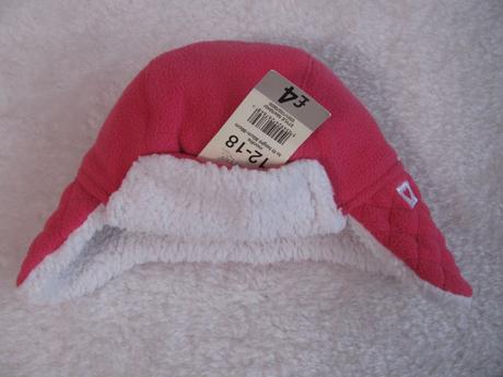 Dívčí fleecová ušanka s beránkem v.12-18 měs., george,86