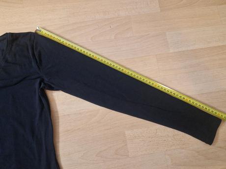 Tričko s dl. rukávem černé ca basics, c&a,m