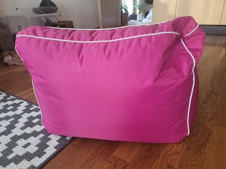 Sedací vak ve tvaru křesla, 