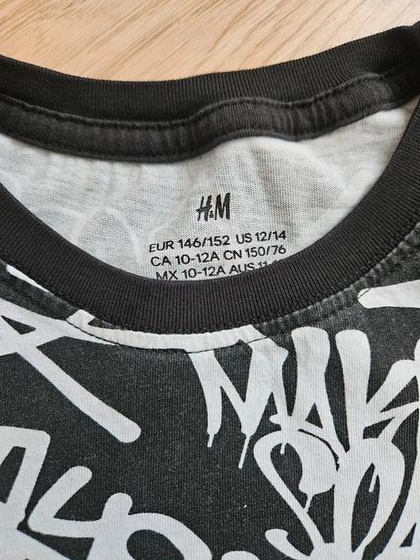 Tričko h&m, vel. 146/152, h&m,146