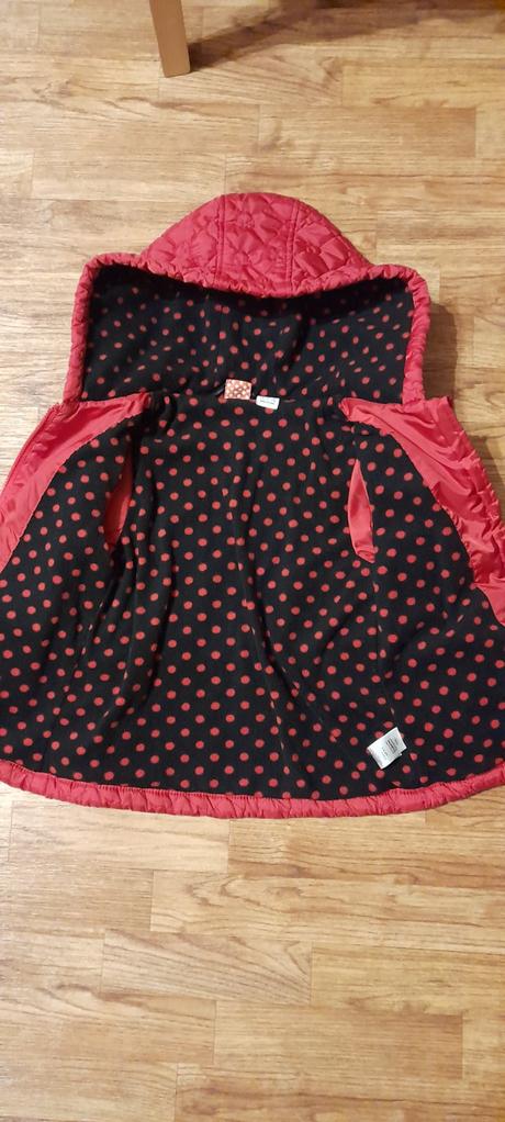Přechodový kabátek minnie, vel. 5-6 let, disney,110