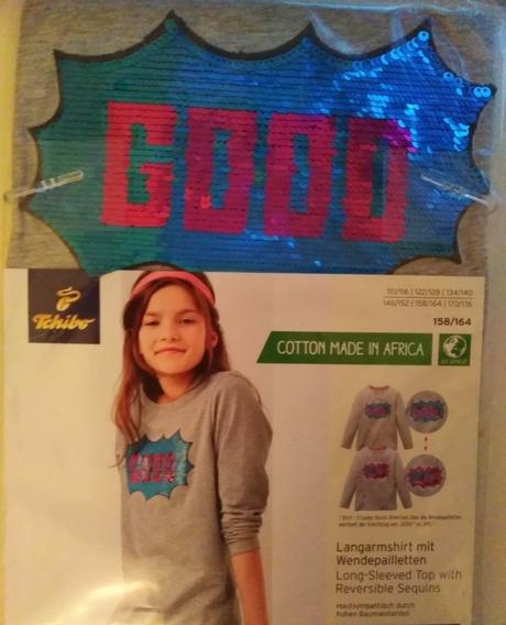 Nové tchibo tričko 158/164, tchibo,164