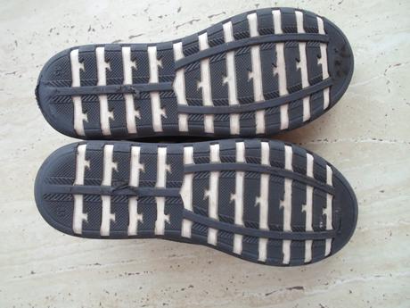 Modré boty polobotky kožené, lasocki,35