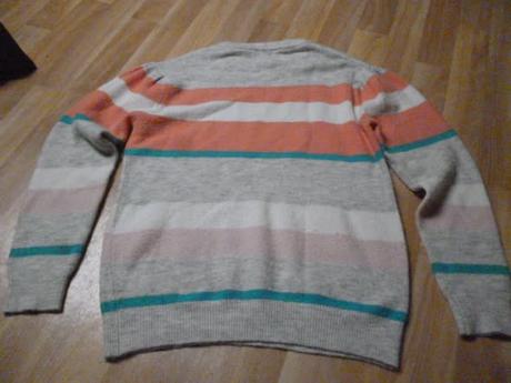 Pruhatý svetr pro maminy vel. l-xl, dorothy perkins,l