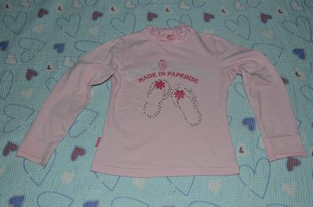 Triko se stojáčkem, zdobené kamínky, 116