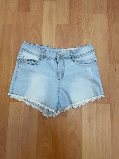 Dívčí džínové kraťasy, esmara,158
