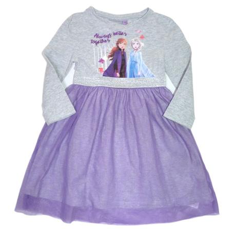 Frozen bavlněné šaty s tylovou sukní vel.86, debenhams,86