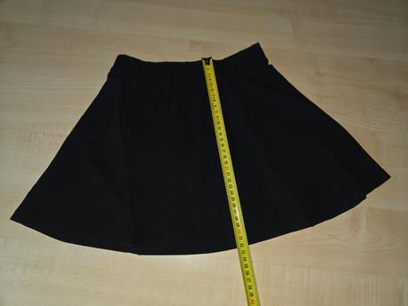 Černá sukně hm velikost 134-140, h&m,134