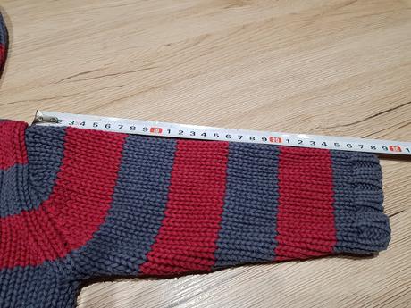 Krásný svetr na zip vel.12-18 měs.značky cherokee, cherokee,86