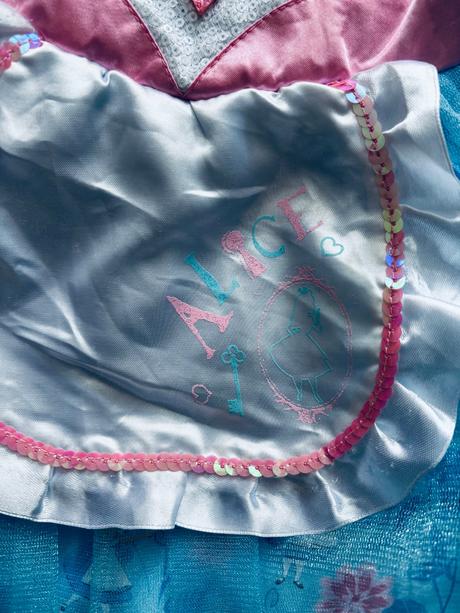 An22/ kostým alenka z říše divů - v.5/6 let, 