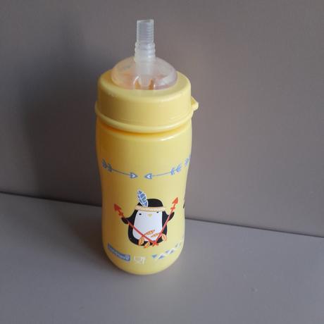 Dětská lahvička s tučňákem, zn. babylove, 400 ml, babylove