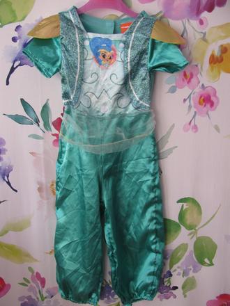 Karnevalový dívčí kostým-overal shine, 