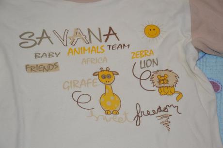 104 110 teplé bavlněné pyžamko pyžamo zoo, 104