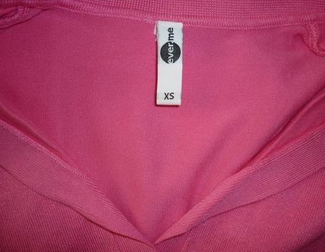 Růžový tenký svetřík s krátkým rukávem takko, takko,xs