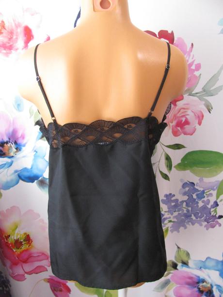 Hedvábný top s krajkou karl lagerfeld, 36