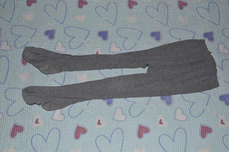 Šedé bavlněné punčošky vel. 86, 86