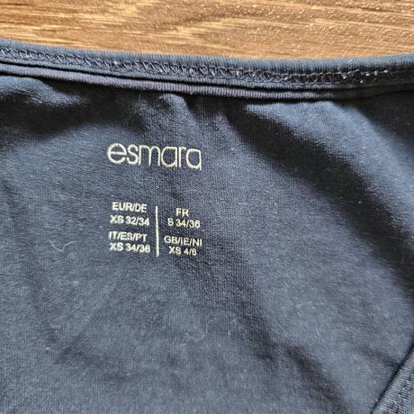 Tmavě modré šaty esmara vel. xs, esmara,xs