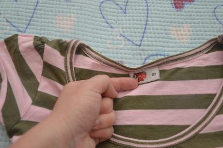 122/128 prouhaté bavlněné tričko, kik,128