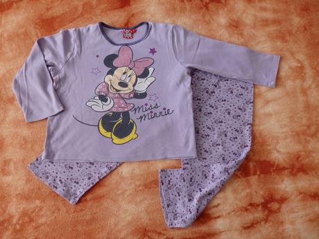 Pyžamko s minnie mouse, disney,128