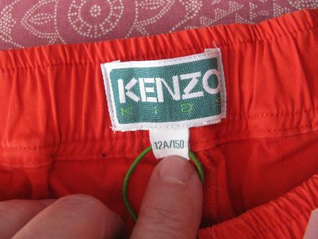 Chlapecké bavlněné šortky, kraťasy kenzo, 152