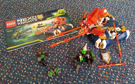 Lego nexo knights 72001 - lance's hover jouster.,