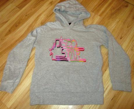 Mikina s kapucí disco star, 158