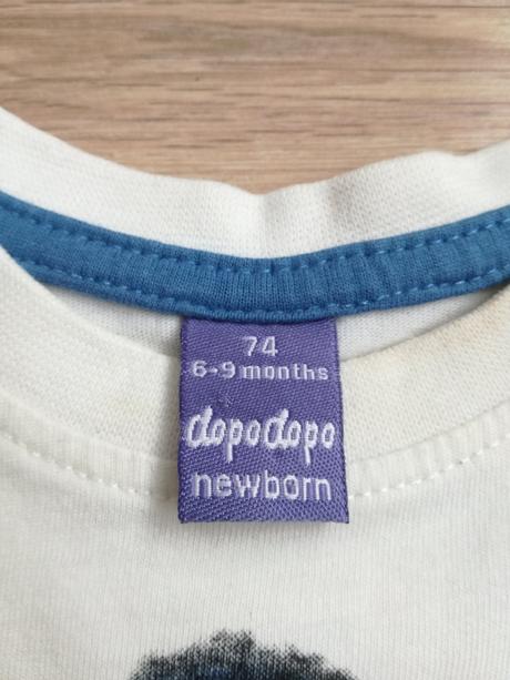 Triko s dl. rukávem, zn. dopodopo, vel. 74, dopodopo,74
