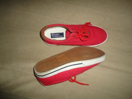 V top stavu tenisky ralph lauren, vel. 33 (21,5cm), ralph lauren,33