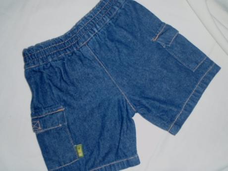 Duo měkkoučkých riflových kraťásků, early days,62