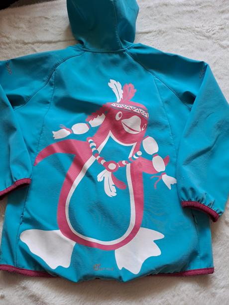 Softshellová bunda tučňák 7/8 let, 122