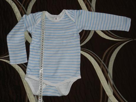 Body dlouhý rukáv proužky, c&a,86